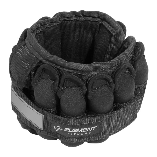 Adjustable Ankle Weights - 10lb Pair -  Element Fitness Fitness Accessories Canada.