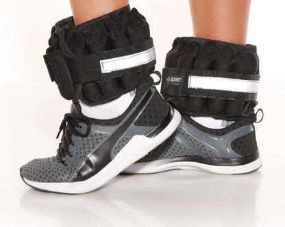 Adjustable Ankle Weights - 10lb Pair -  Element Fitness Fitness Accessories Canada.