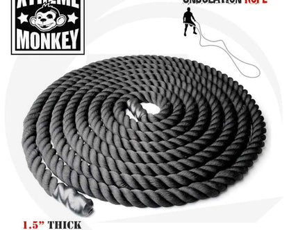 Battle Rope : Gym Rope 50’ : 1.5” thick Strength & Conditioning Canada.