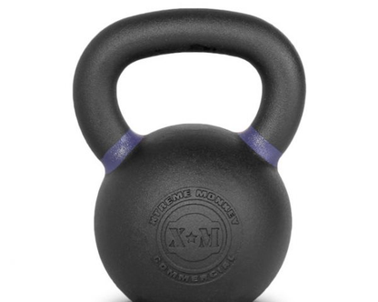 XM FITNESS Cast Iron Kettlebells - 18kg Strength & Conditioning Canada.