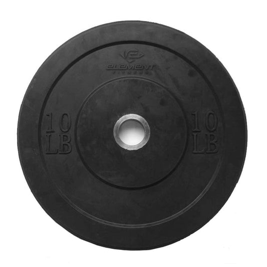 25lbs Element Commercial Bumper Plate Black