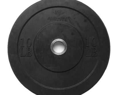 45lbs Element Commercial Bumper Plate 100-4155 Black