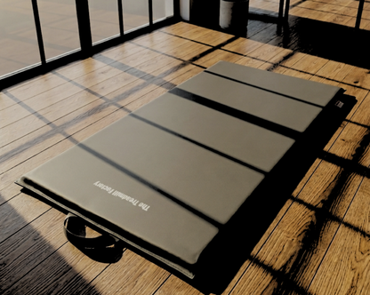 Element Fitness Black Exercise Mat (2' x 4' x 1.5")