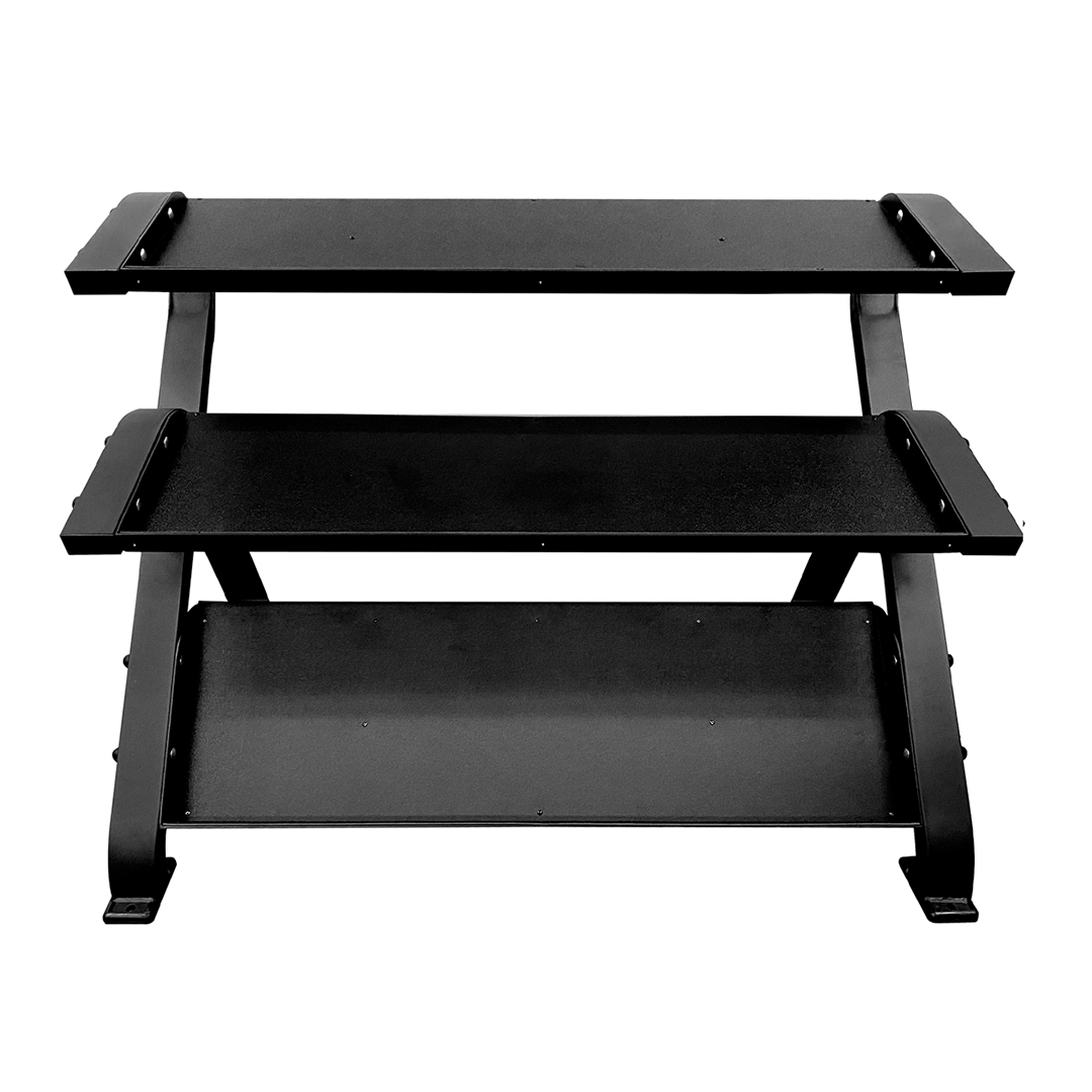 D Three Racks Commercial 3-Tier Hex Dumbbell Rack by Element Fitness – Fitness Depot ...