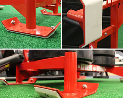 Professional Driving Power Sled Red Strength & Conditioning Canada.