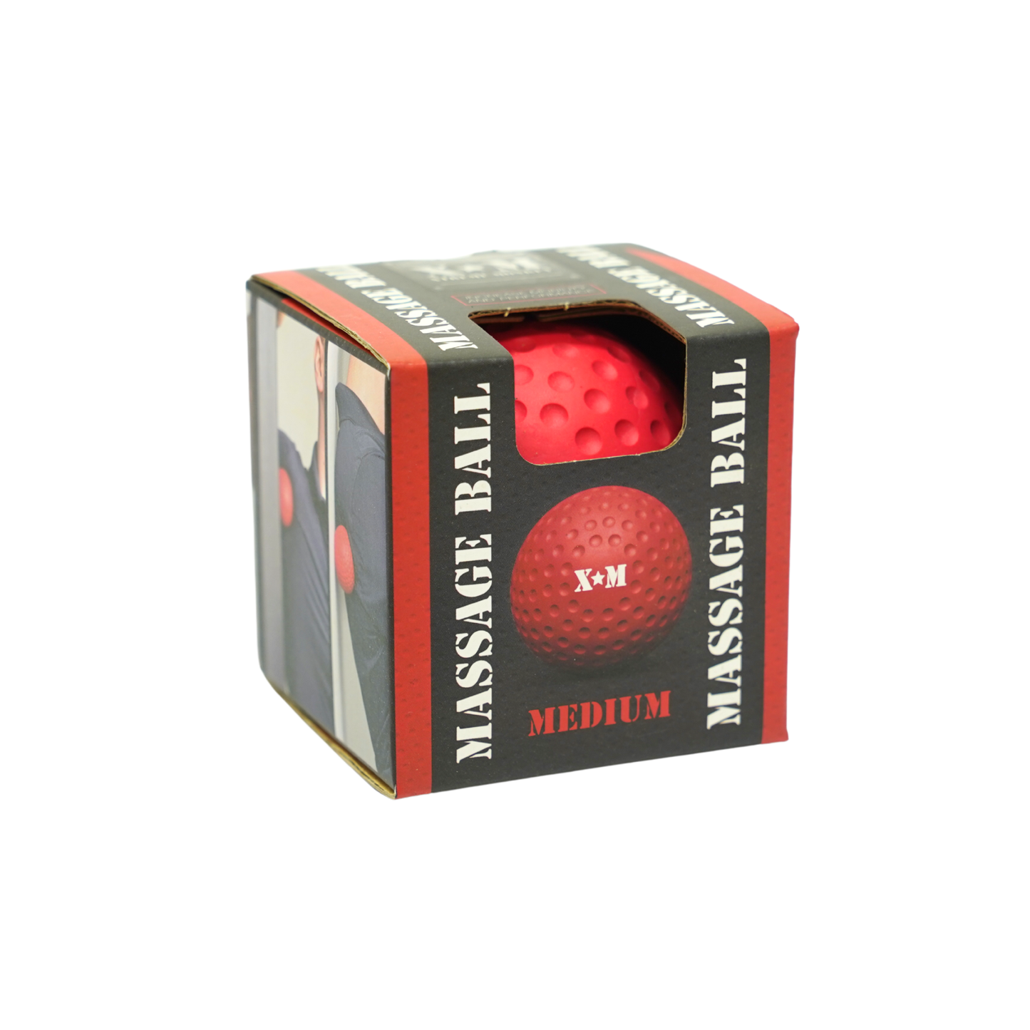 XM Fitness Massage Ball - Red