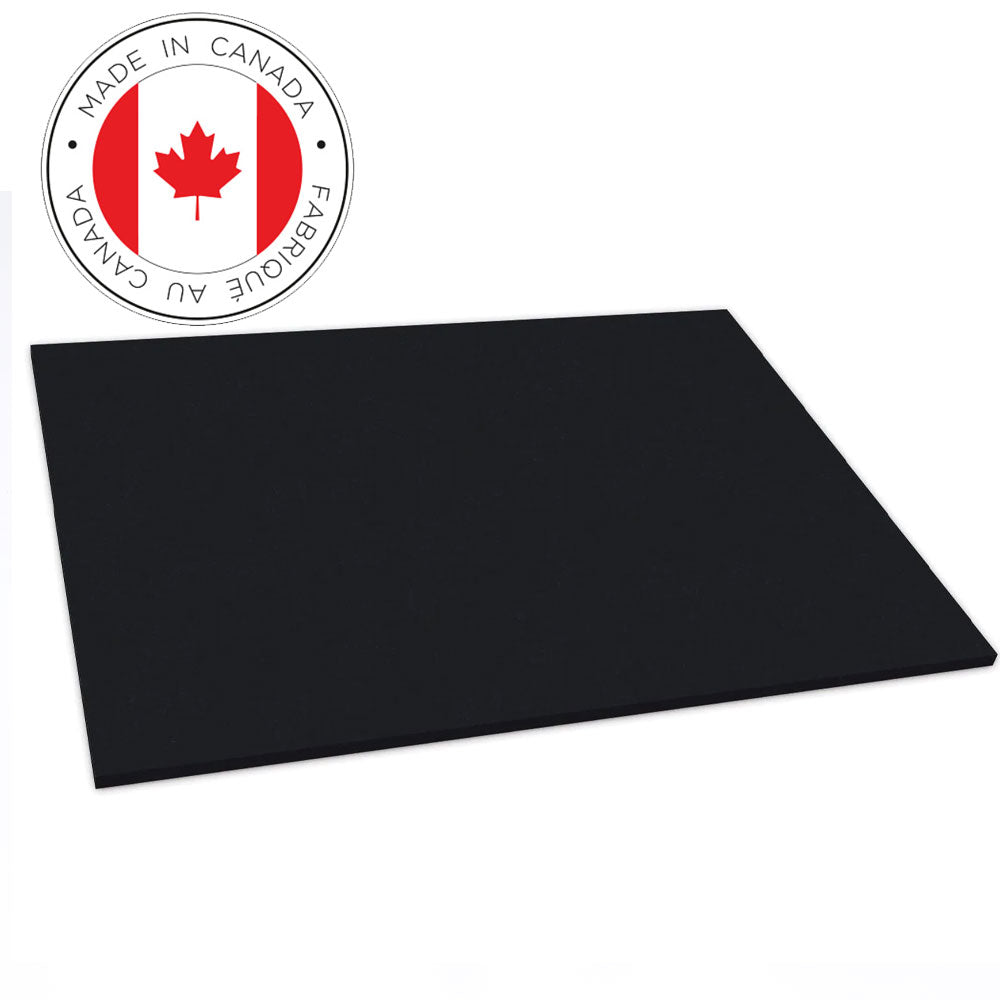 Gorilla 4' x 6' 1/2" Rubber Floor - Black