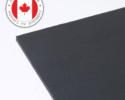 Gorilla 4' x 6' 1/2" Rubber Floor - Black