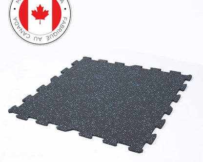 Gorilla 2 x 2 8mm Interlocking Rubber Tile - Blue V2