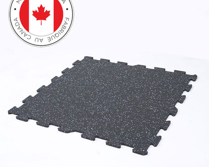 Gorilla 2 x 2 8mm Interlocking Rubber Tile - Blue Jay