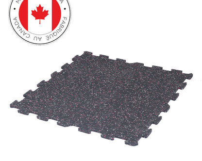 Gorilla 2 x 2 8mm Interlocking Rubber Tile - Canada