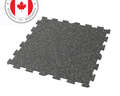 Gorilla 2 x 2 8mm Interlocking Rubber Tile - 10% Cork - PACK OF 12