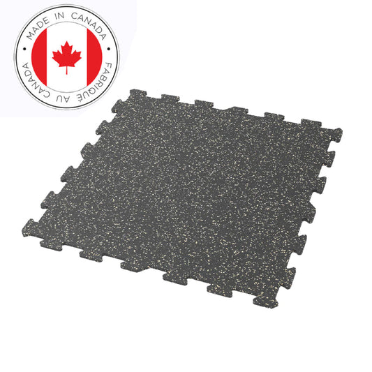 Gorilla 2 x 2 8mm Interlocking Rubber Tile - 10% Cork