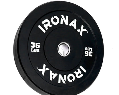 IRONAX ATHLETIC SERIES 35LBS COMMERCIAL BUMPER PLATE