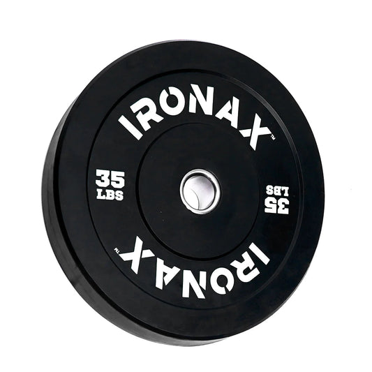 IRONAX ATHLETIC SERIES 35LBS COMMERCIAL BUMPER PLATE