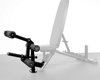 IRONAX XFID1 FID Bench with Leg Extension / Leg Curl ~
