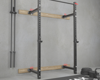 IRONAX WALL MOUNTED XPF FOLDING RACK