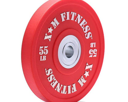 XM Fitness 320lbs Urethane Bumper Plate Kit