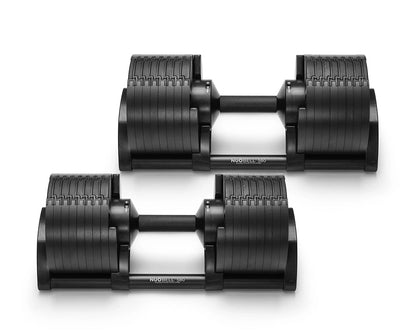 NUOBELL 580 Black - Adjustable Dumbbell Pair