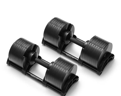 NUOBELL 580 Black - Adjustable Dumbbell Pair