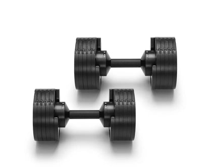 NUOBELL 550 Black - Adjustable Dumbbell Pair