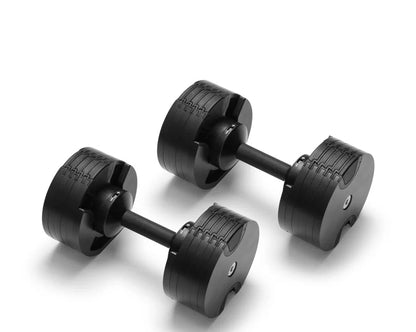 NUOBELL 550 Black - Adjustable Dumbbell Pair