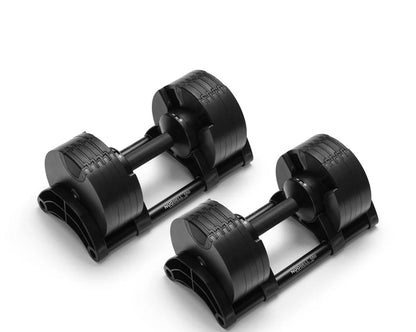NUOBELL 550 Black - Adjustable Dumbbell Pair