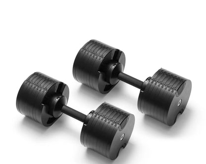 NUOBELL 580 Black - Adjustable Dumbbell Pair