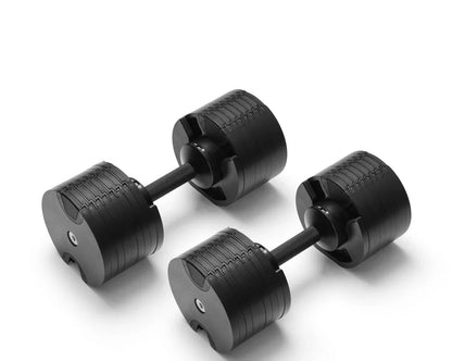 NUOBELL 580 Black - Adjustable Dumbbell Pair