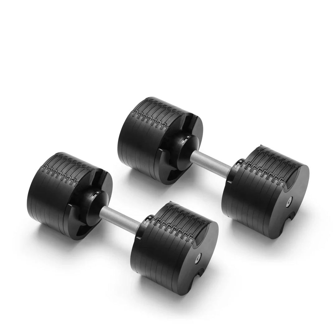 NUOBELL 580 Silver Adjustable Dumbbell Pair