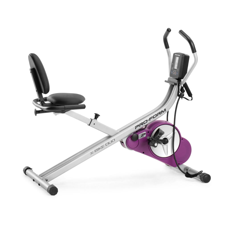 ProForm - X-Bike Duo Upright/Recumbent Exercise Bike Purple (PFEX72018P)