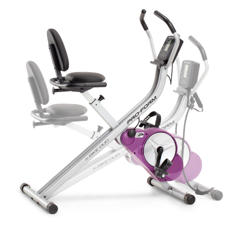 ProForm - X-Bike Duo Upright/Recumbent Exercise Bike Purple (PFEX72018P)