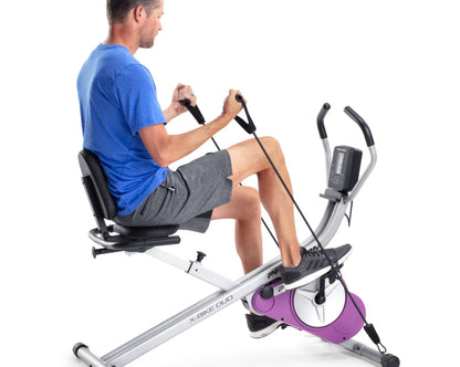 ProForm - X-Bike Duo Upright/Recumbent Exercise Bike Purple (PFEX72018P)