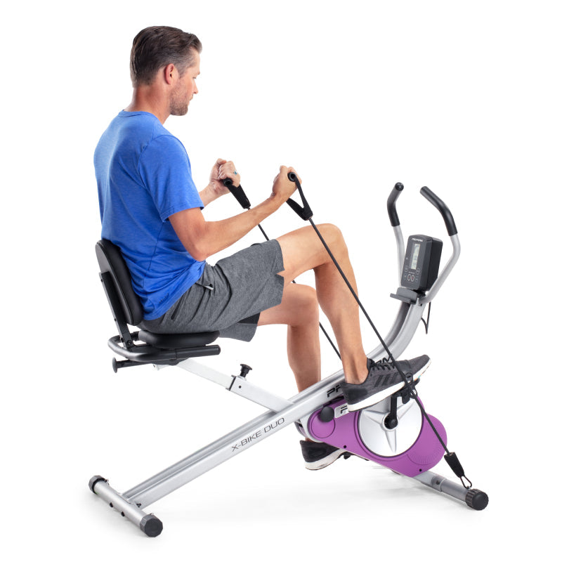 ProForm - X-Bike Duo Upright/Recumbent Exercise Bike Purple (PFEX72018P)