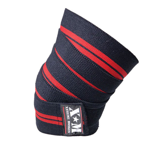 XM FITNESS Deluxe Knee Wraps