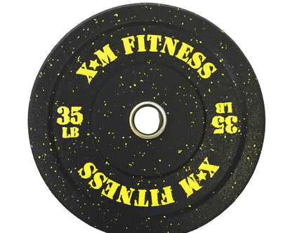 XM FITNESS 35lbs Crumb Rubber Bumper Plate