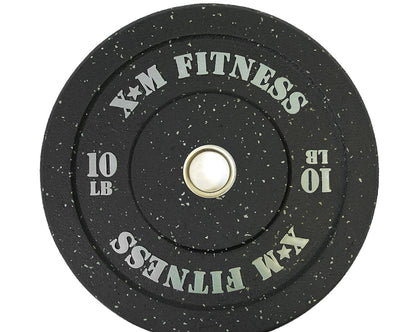 XM FITNESS 10lbs Crumb Rubber Bumper Plate