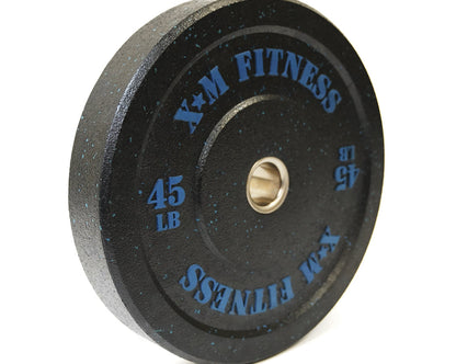 XM FITNESS 45lbs Crumb Rubber Bumper Plate