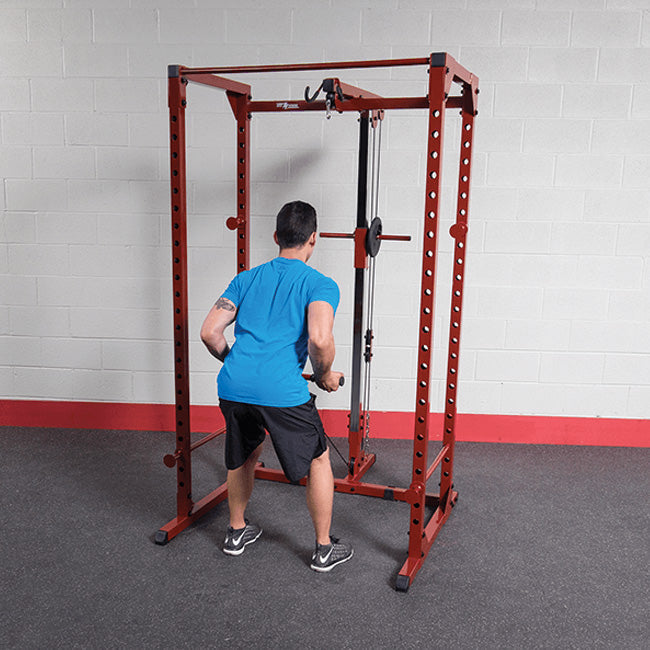 Best Fitness Lat Power Rack Attachment BFLA100 Strength Machines Canada.