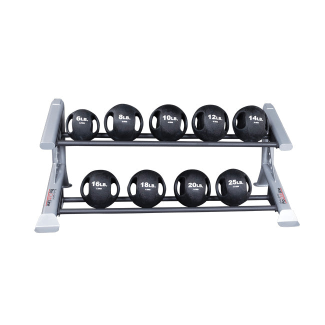 Body Solid SDKR500MB 2 Tier PCL Medicine Ball Rack Fitness Accessories Canada.