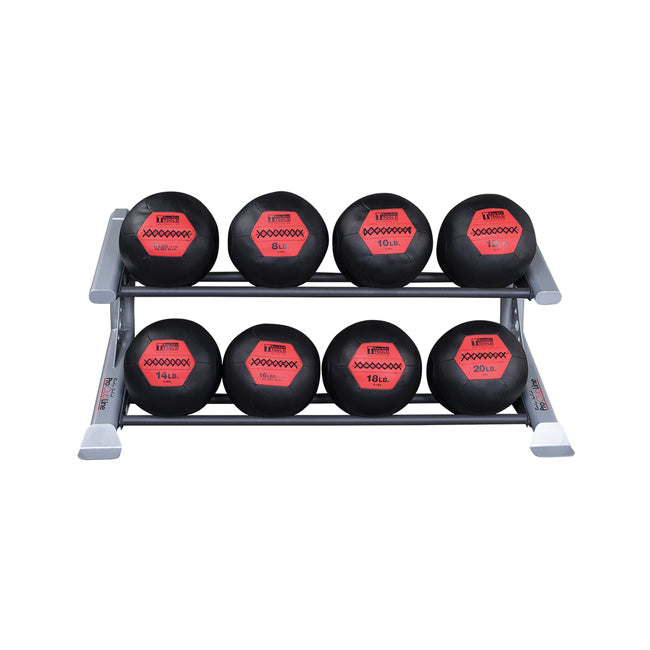 Body Solid SDKR500MB 2 Tier PCL Medicine Ball Rack Fitness Accessories Canada.