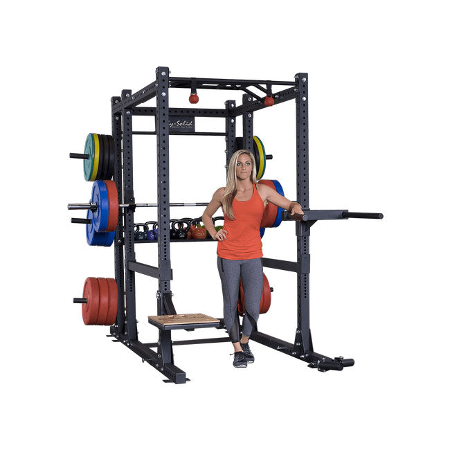 Body Solid SPR1000BackP4 Commercial Extended Power Rack Package ...