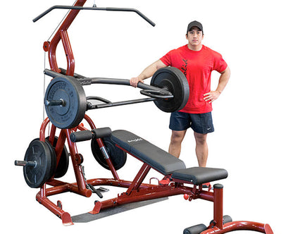 Body-Solid Corner Leverage Gym Package GLGS100P4 Strength Machines Canada.