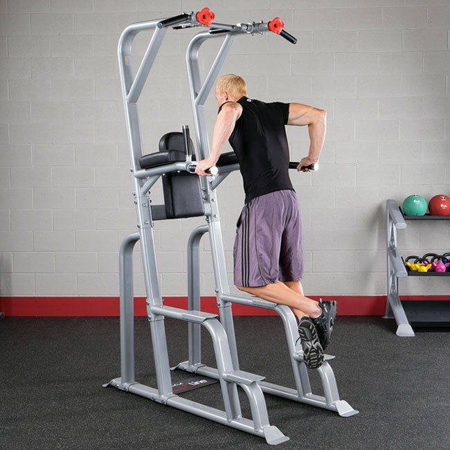 Body Solid SVKR1000 Pro ClubLine Vertical Knee Raise Strength Machines Canada.