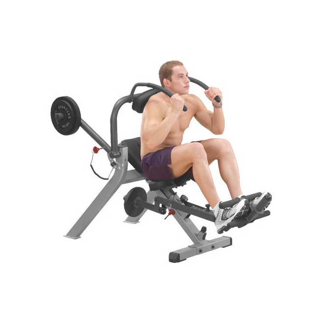 Body-Solid GAB300 Semi-Recumbent Ab Bench Strength Machines Canada.