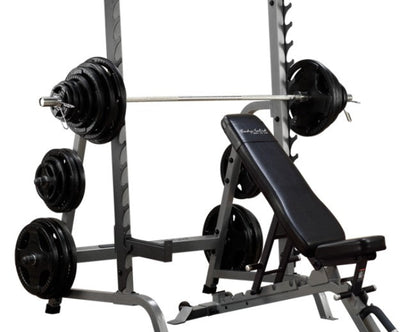 Body-Solid Bench Rack Combo SDIB370 Strength Machines Canada.