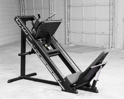 Body-Solid - GLPH1100B Leg Press & Hack Squat - Black Frame