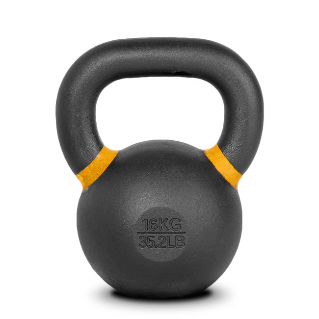 XM FITNESS Cast Iron Kettlebells - 16kg Strength & Conditioning Canada.