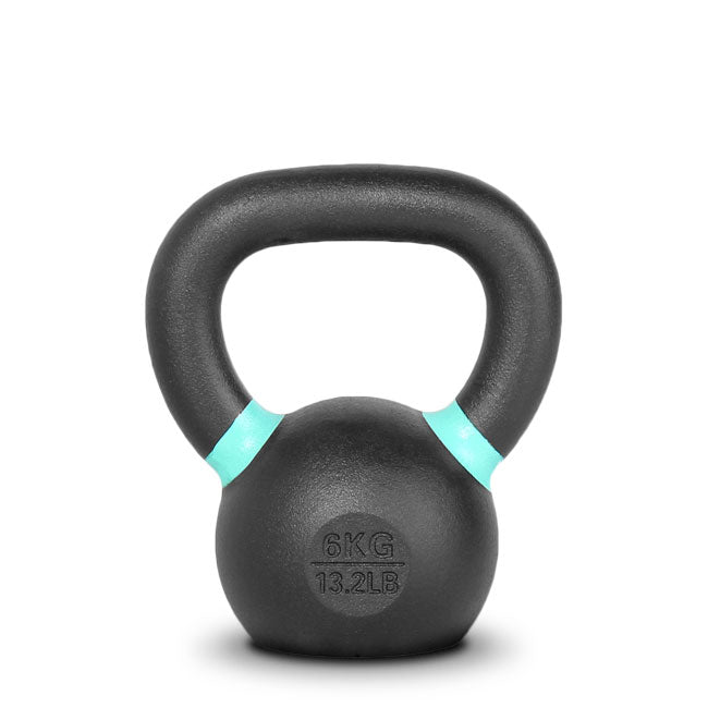 XM FITNESS Cast Iron Kettlebells - 6kg Strength & Conditioning Canada.