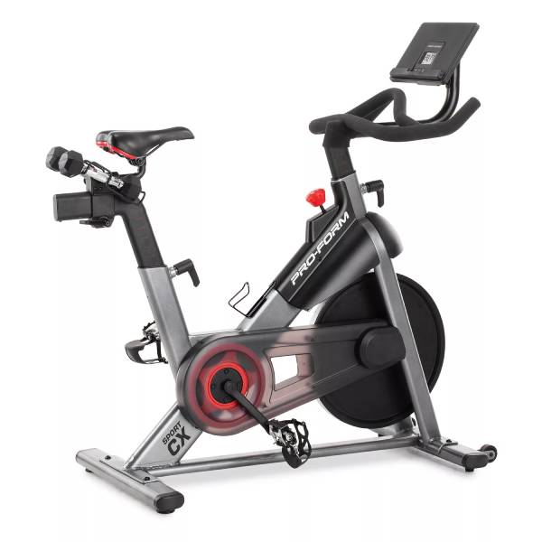 Proform Sport CX Stationary Exercise Bike with 3-Lb. Dumbbells Cardio Canada.